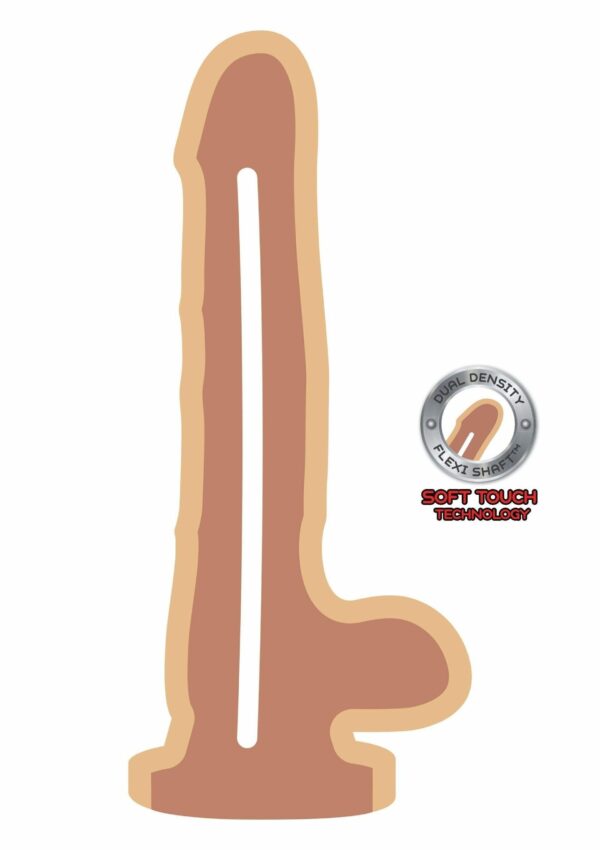 Dildo 8inch Realistico a doppia densità soft