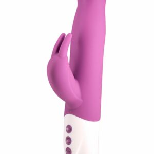 Vibratore Rabbit in Silicone Rotante Euforico