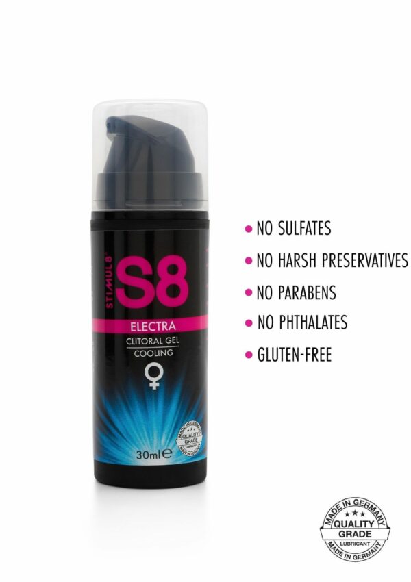 S8 Gel per clitoride Rinfrescante Electra 30ml